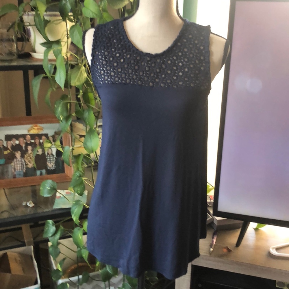 Agnes & Dora eyelet essential tank